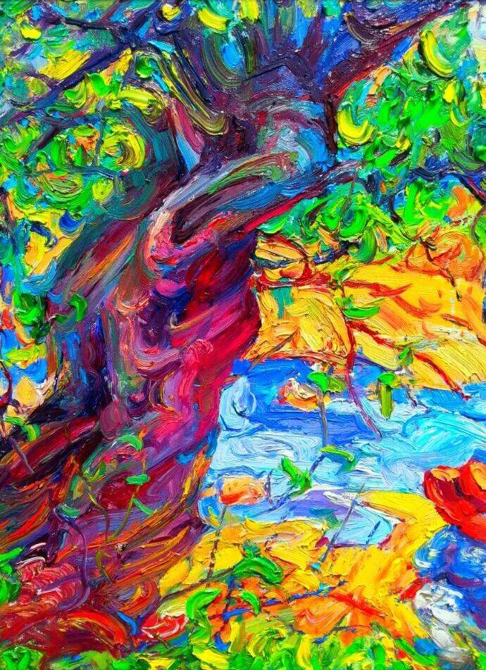 画家陈永波风景油画作品欣赏