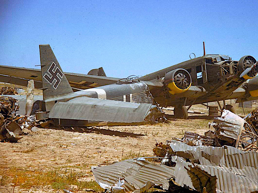 二战突尼斯战役,1943年,老照片