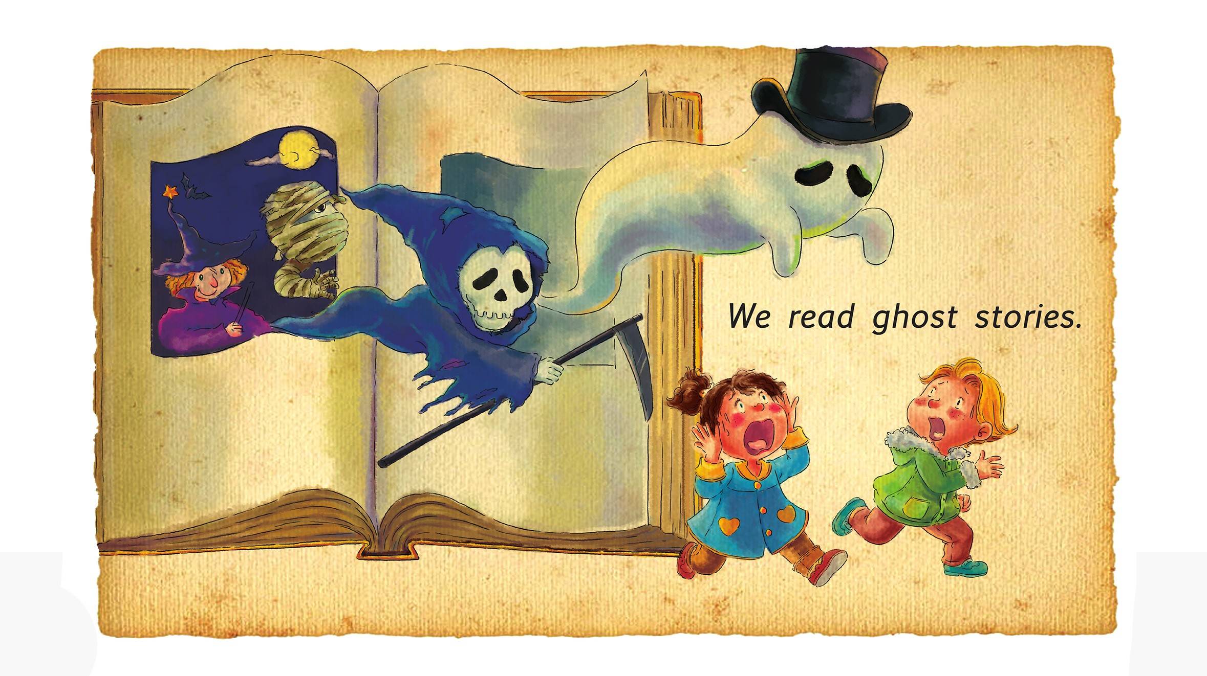 儿童绘本故事推荐《万圣节》