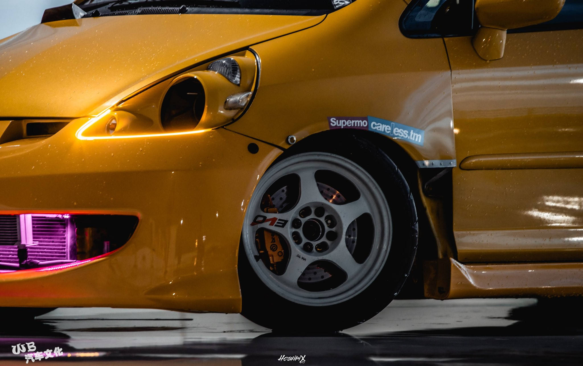 无可挑剔的细节这就是泰仔改装车飞度gd