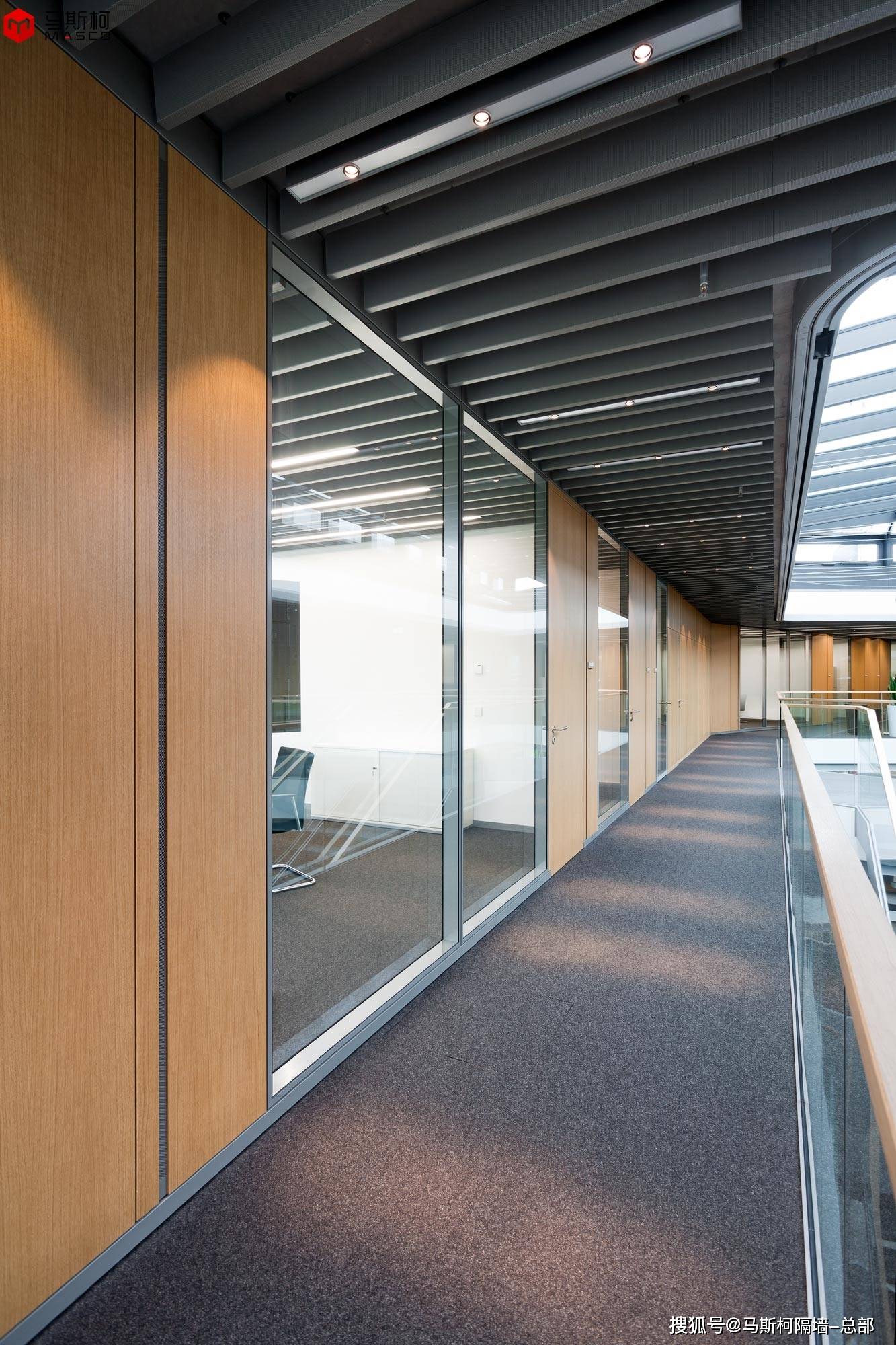 原创公共区域/装配式金属挂板-马斯柯隔墙