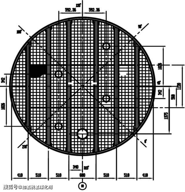 催化剂卸料管固定床反应器每一催化剂床层下部均安装有若干根卸料管