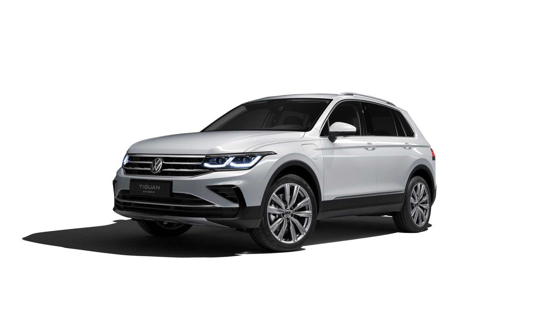 大众带来全新tiguan ehybrid(插入式混合动力)车型