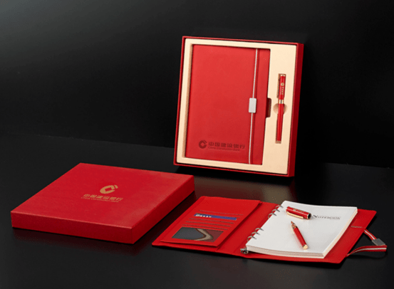 银行客户随手礼这样送,简单又大方.