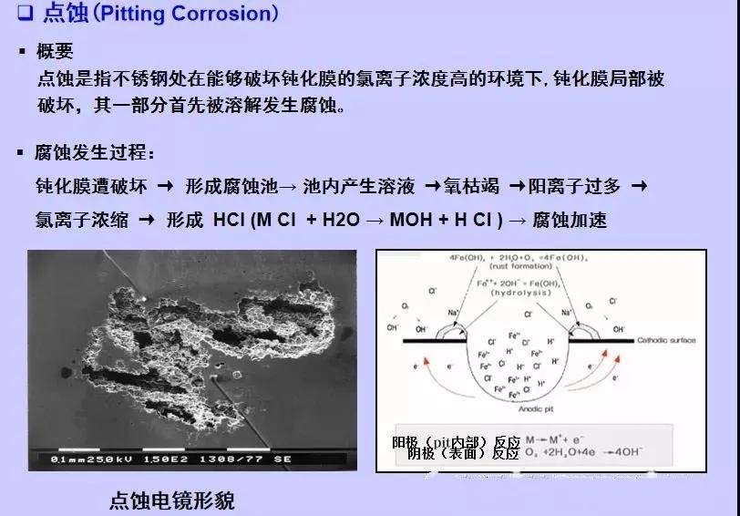 从"斗兽棋"说起,聊一聊不锈钢的点蚀_管道