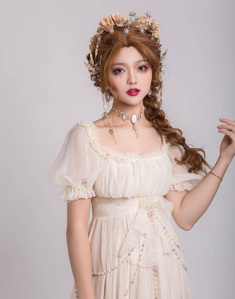 原创希腊风洛丽塔长什么样高贵优雅还很温柔难怪lo娘都爱穿