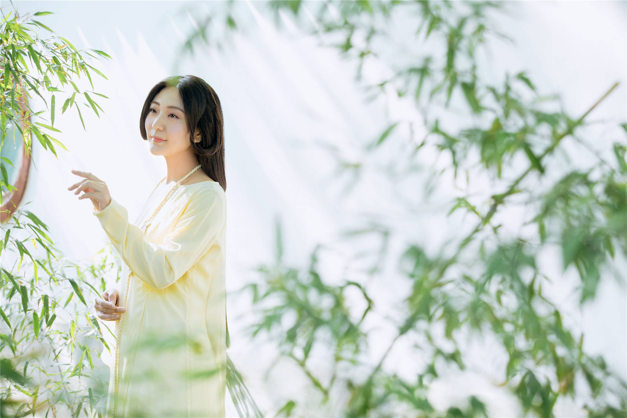 国风歌者刘珂矣《夏竹深深》主题写真发布-搜狐大视野-搜狐新闻