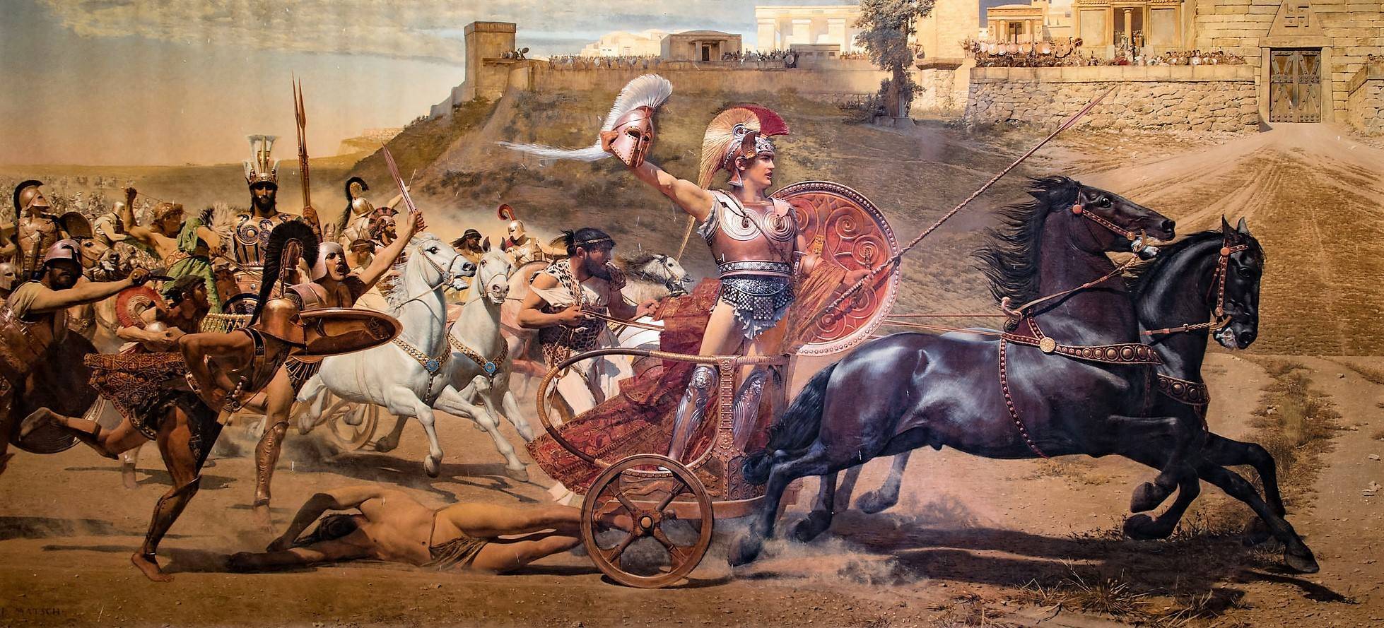 希腊英雄形象阿喀琉斯