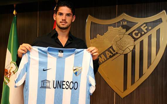 许多球星从西乙走出,图为伊斯科在马拉加