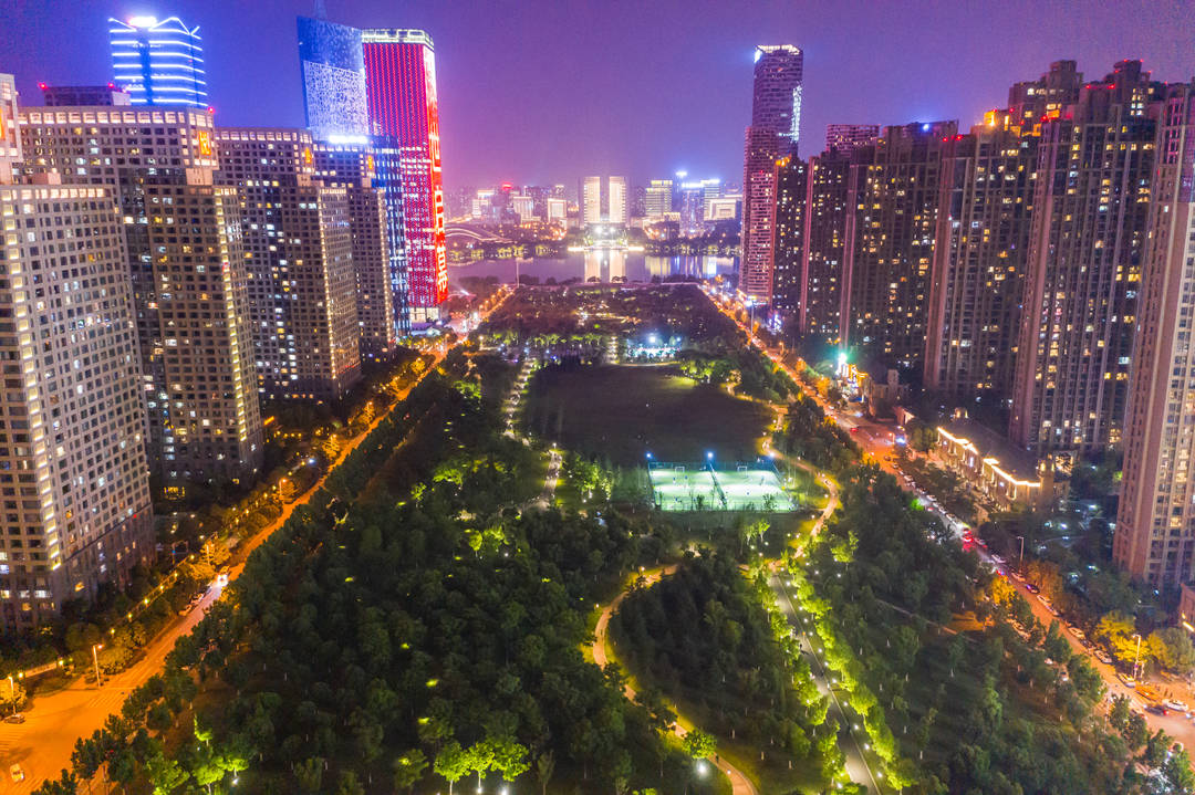 月夜袭人 一睹合肥的万千夜色
