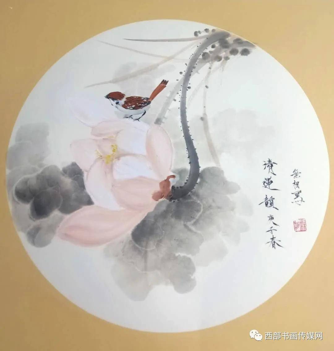 西部书画传媒网艺术人物邓江峰国画小品欣赏