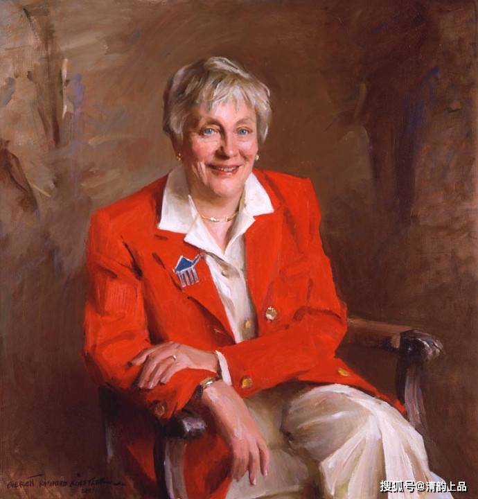 并从漫画过渡到肖像画,很快确立了自己作为一个国家最重要的肖像画家