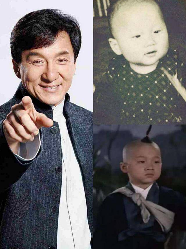 我们的大哥成龙小时候也是个小可爱了,跟现在完全是两种感觉,这圆乎乎