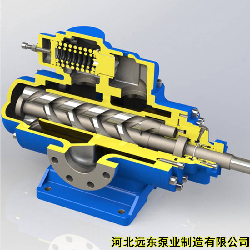三螺杆泵内部结构图 返回搜