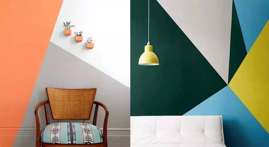 墙面的装修乳胶漆这样刷太美了