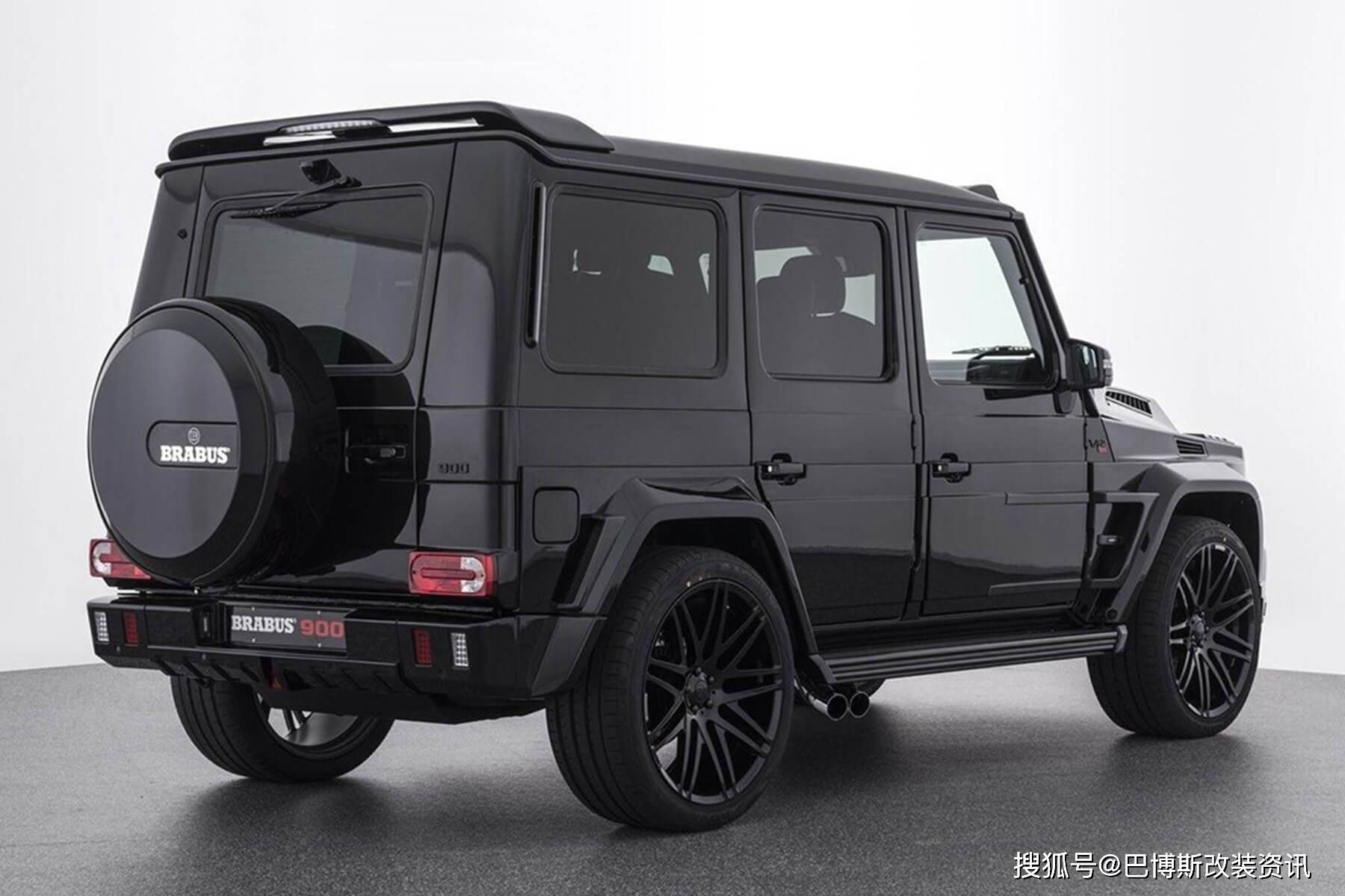 巴博斯brabus推出奔驰g65终极改装版,最大马力900hp