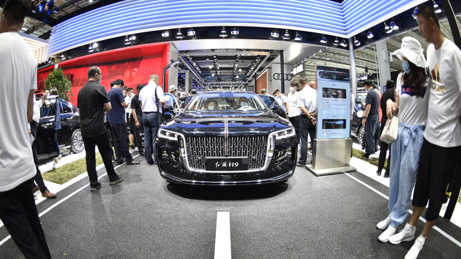 嘉年华速报 | 长春汽博会红旗展台高清大图来一波