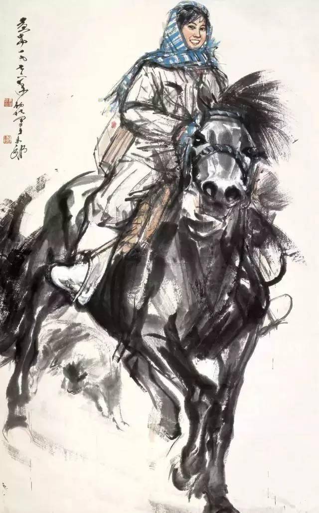 黄胄:画了一辈子,画没有画够,用功也没有用够_艺术