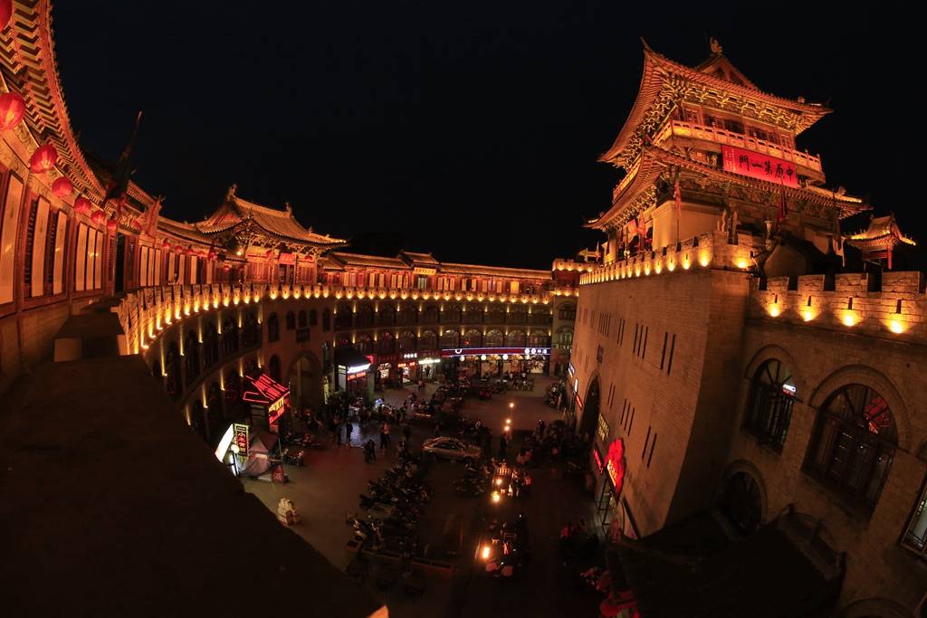 原創:洛陽麗景門夜景