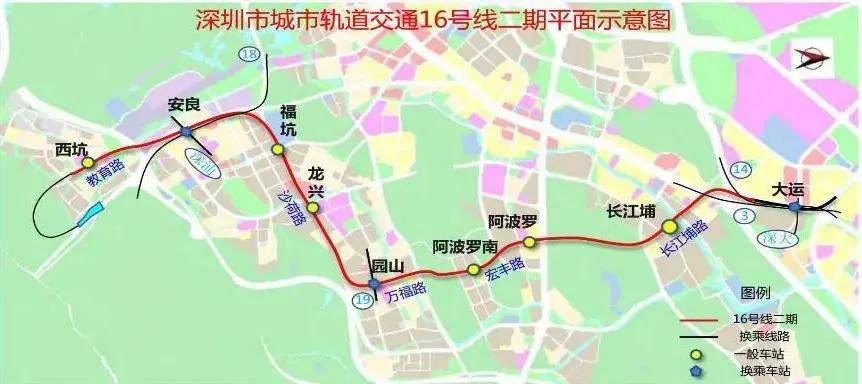 大鹏崛起深圳地铁1216号线二期8号线三期招标全部今年动工