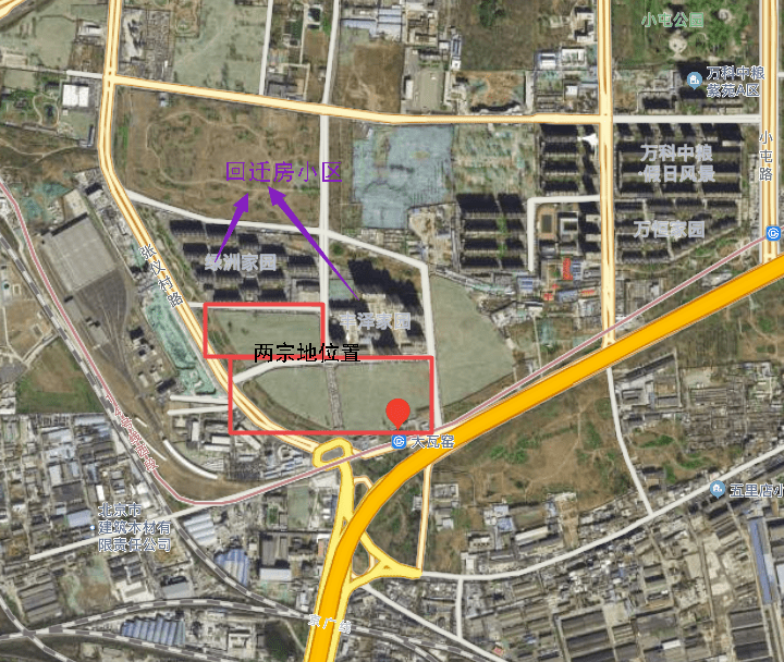 神仙打架 首创和远洋 城建竞得丰台大瓦窑不限价双地块 总价77.6亿!