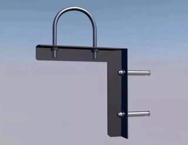 支架管道支架多大用角钢多大用槽钢用什么类型支架