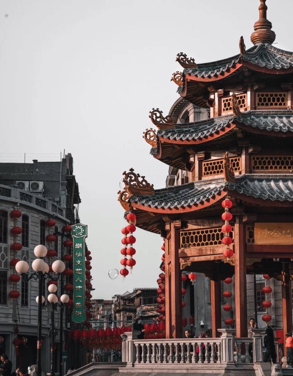 足不出户游汕头,海风廊亭和轮渡,风景美不胜收