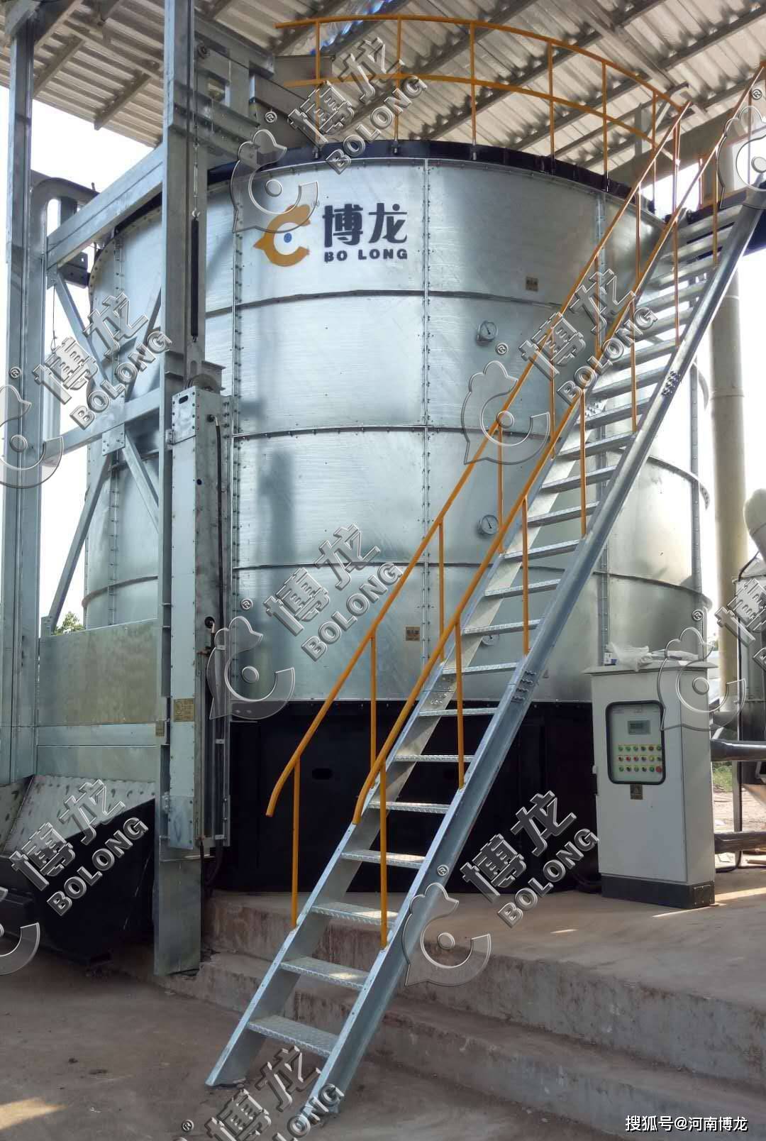 规模化养殖场一体式粪污快速发酵设备——高温好氧发酵罐