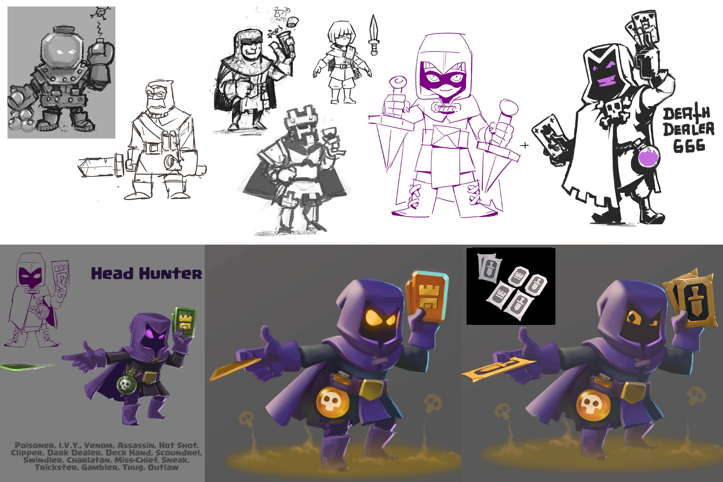 部落冲突 英雄猎手怎么创作的