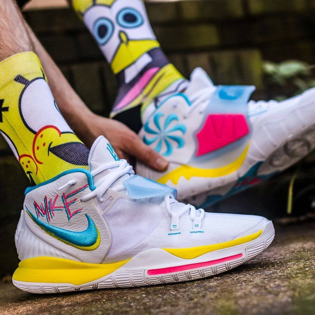 纯原欧文6 南海岸 nike kyrie neon graffiti 盛夏应季球鞋