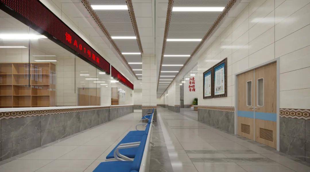 锋范奖:张建文《巴马民族医院》 公共空间设计
