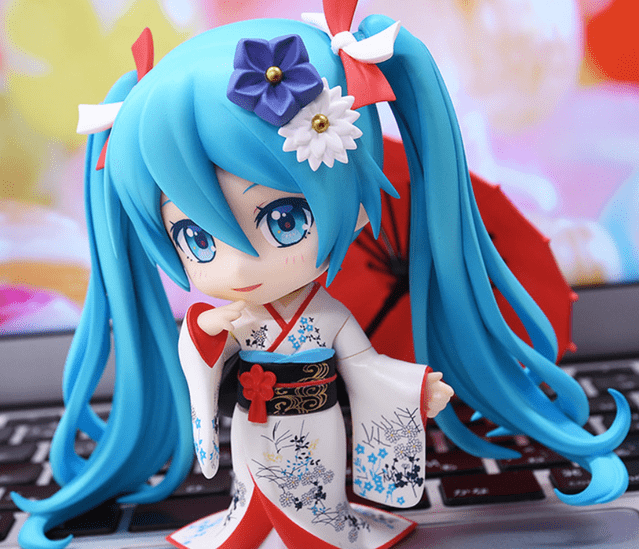 gsc《初音未来》冬木小袖版黏土人