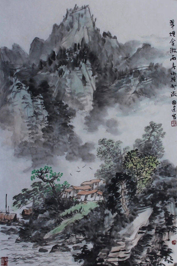 画家黄国建作品欣赏_山水画