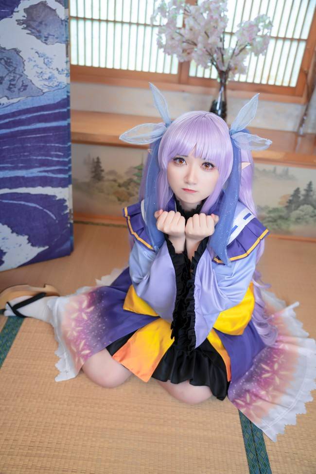 cos:公主连结-冰川镜华,我才不会犯规呢.