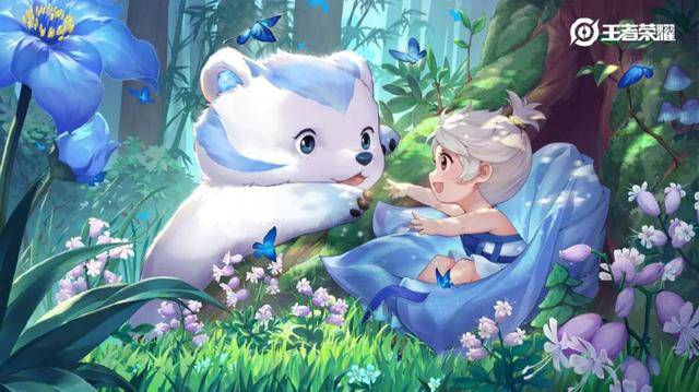 原创王者荣耀新英雄阿古朵伴生皮肤熊喵少女曝光预计下周正式上线