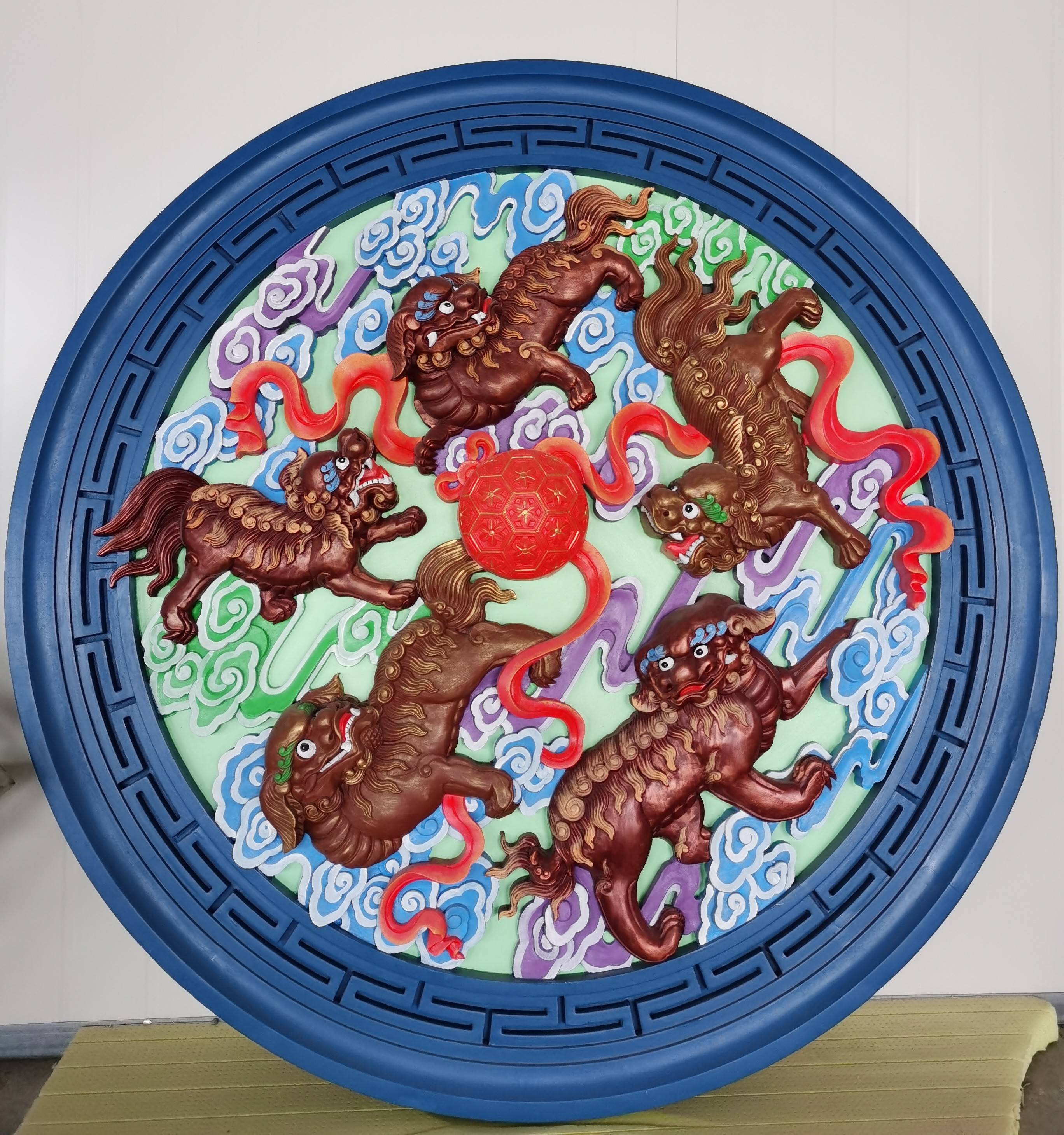 这样的仿古砖雕彩绘,不一样的感觉,看起来有多惊艳