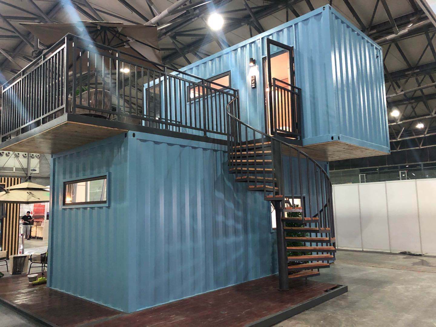 集装箱民宿客房定制设计丨集装箱房屋设计生产厂家