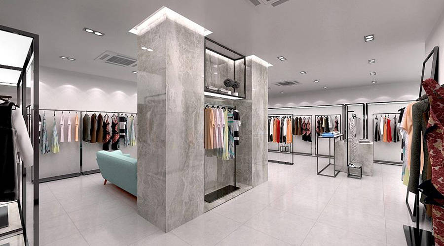 峥业装饰开店指南:服装店的店面装修设计