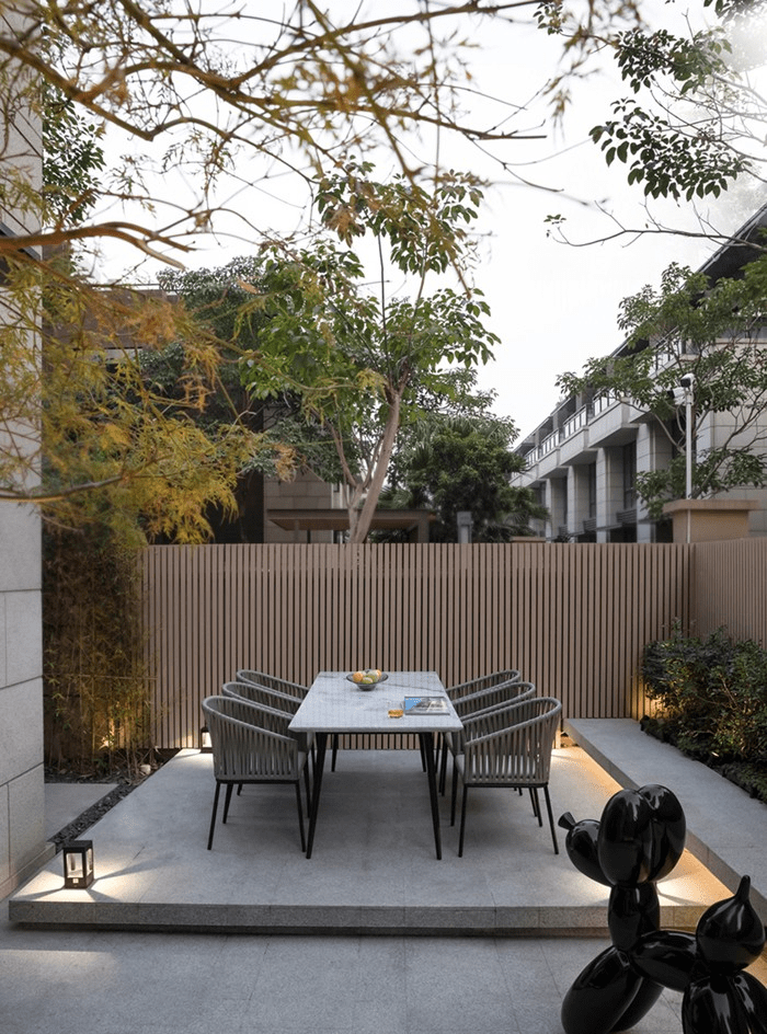 原创16个"现代庭院"设计案例,掌握好这4点,凸显现代院落时尚感