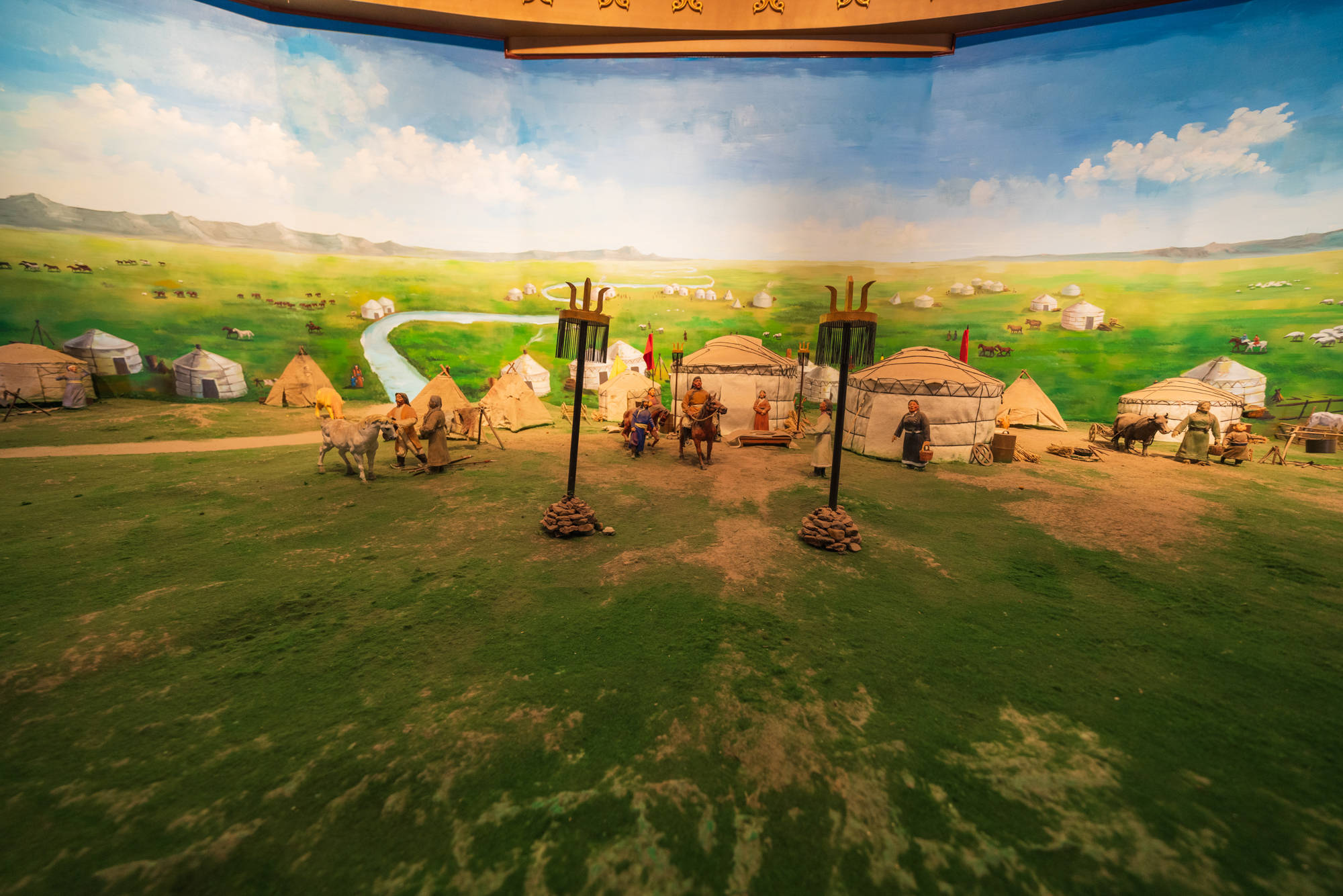 的封地,位于今新疆中亚一带,最初是西辽的,就地最强盛疆域东至吐鲁番