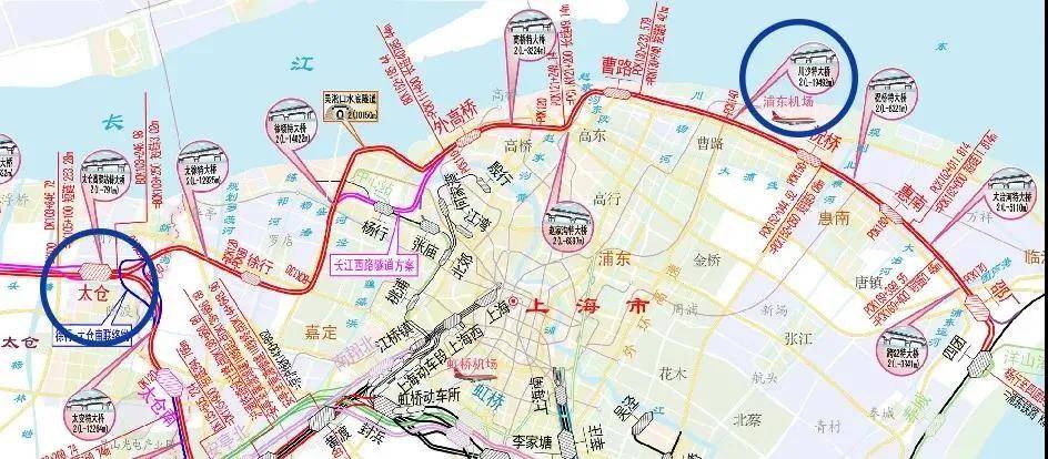 8公里,北起沪苏通铁路一期我市高铁太仓站,南接浦东铁路的四团站,途经