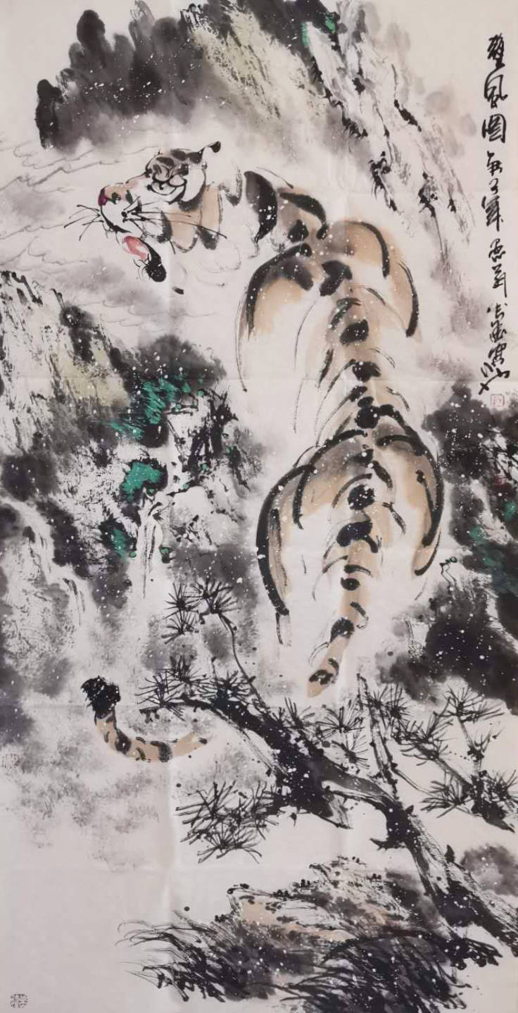 李瑞卿书画作品赏析