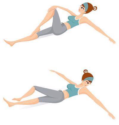 瘦腰收腹高招快速练出完美腰线.