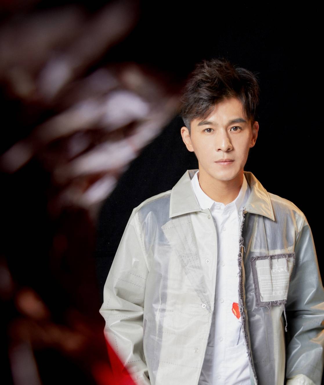 原创乔振宇出席活动,穿祥云印花夹克,玩转中国风,彰显帅气型男范!