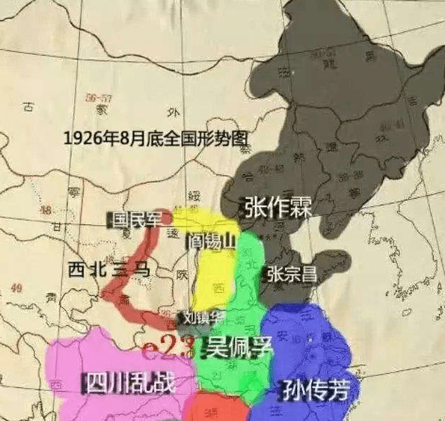 原创奉系军阀下辖6个军团,控制了10个省,到底拥有多少兵力?