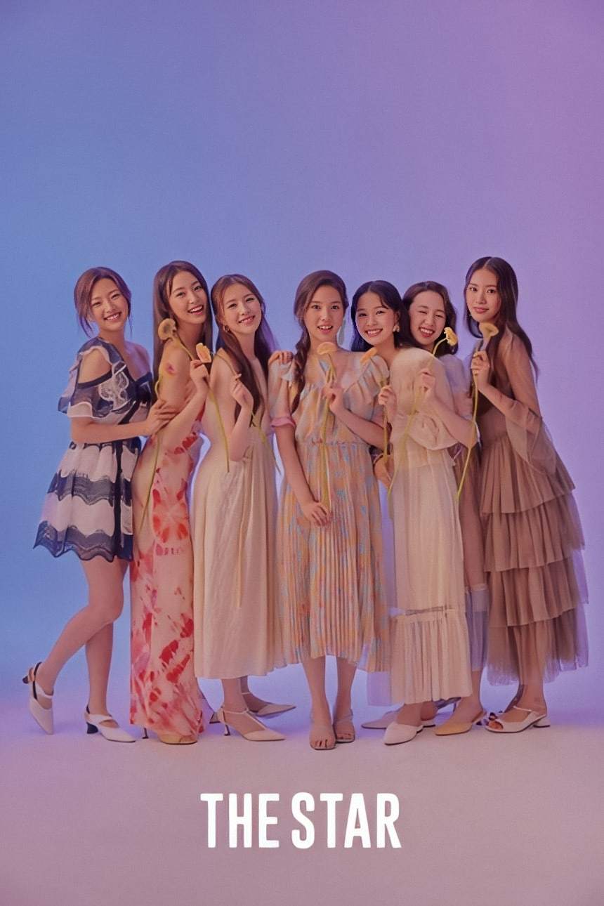 apink的新姐妹团weeekly,7姐妹合影靓照貌美如花