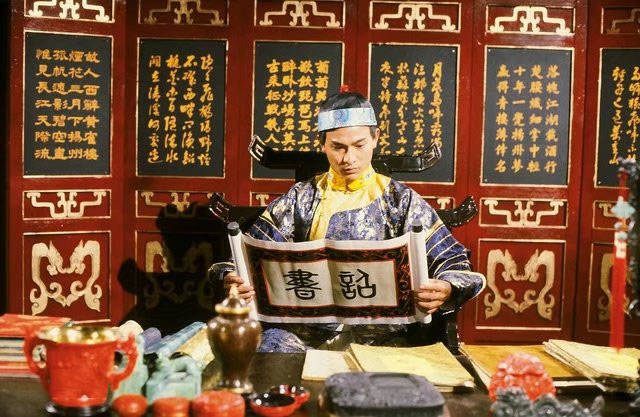 原创tvb老剧《皇上保重》剧照:刘德华刘嘉玲双刘搭档演绎荧幕情侣