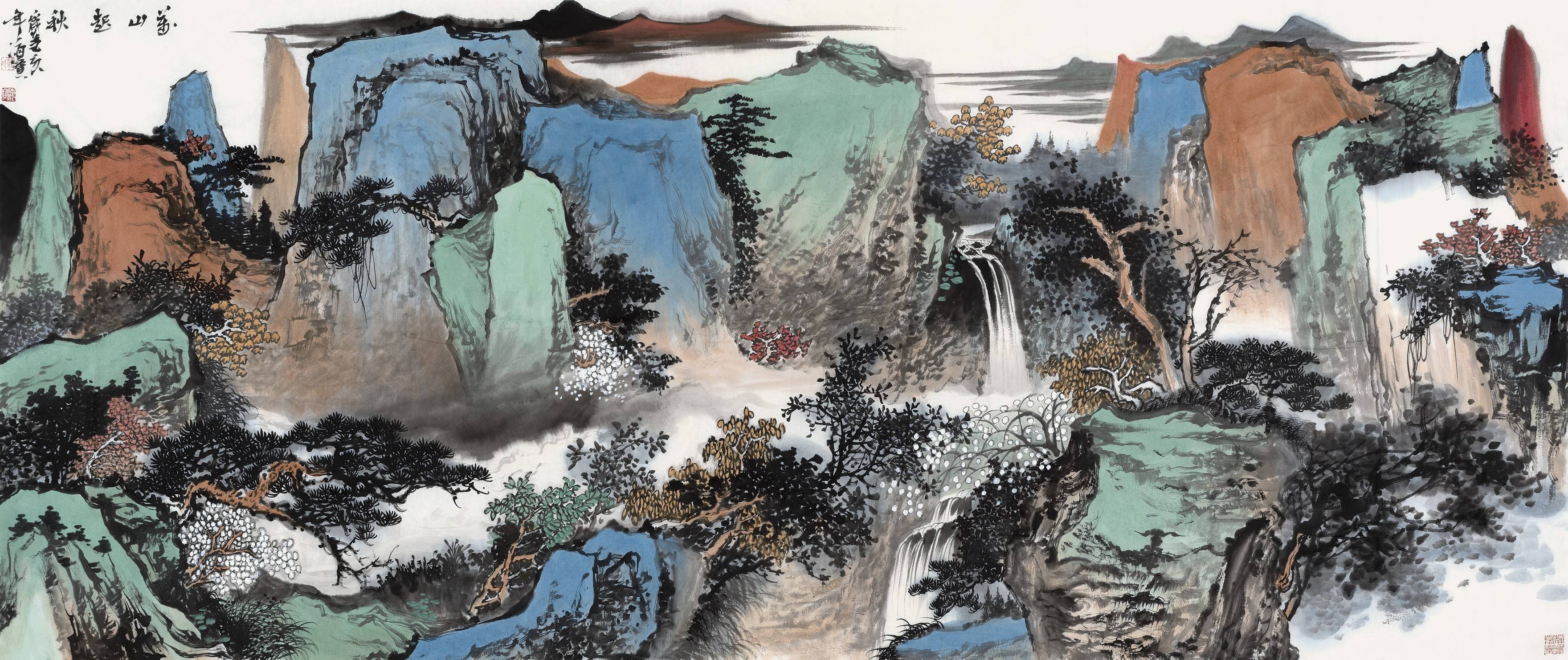 面对当今流派纷繁的中国画坛,赵海宝先生无疑是一位