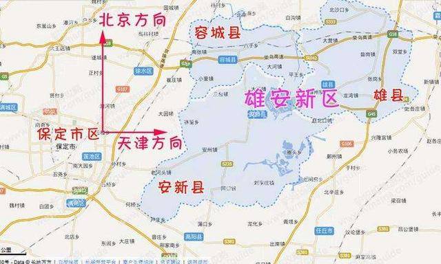 雄安距离北京多少公里(雄安离北京的距离是多少)