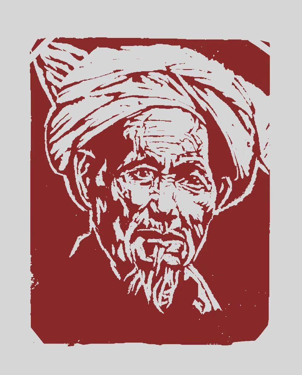 无印稿肖像印篆刻名家赵金山作品五十六个民族老人肖像印赏析